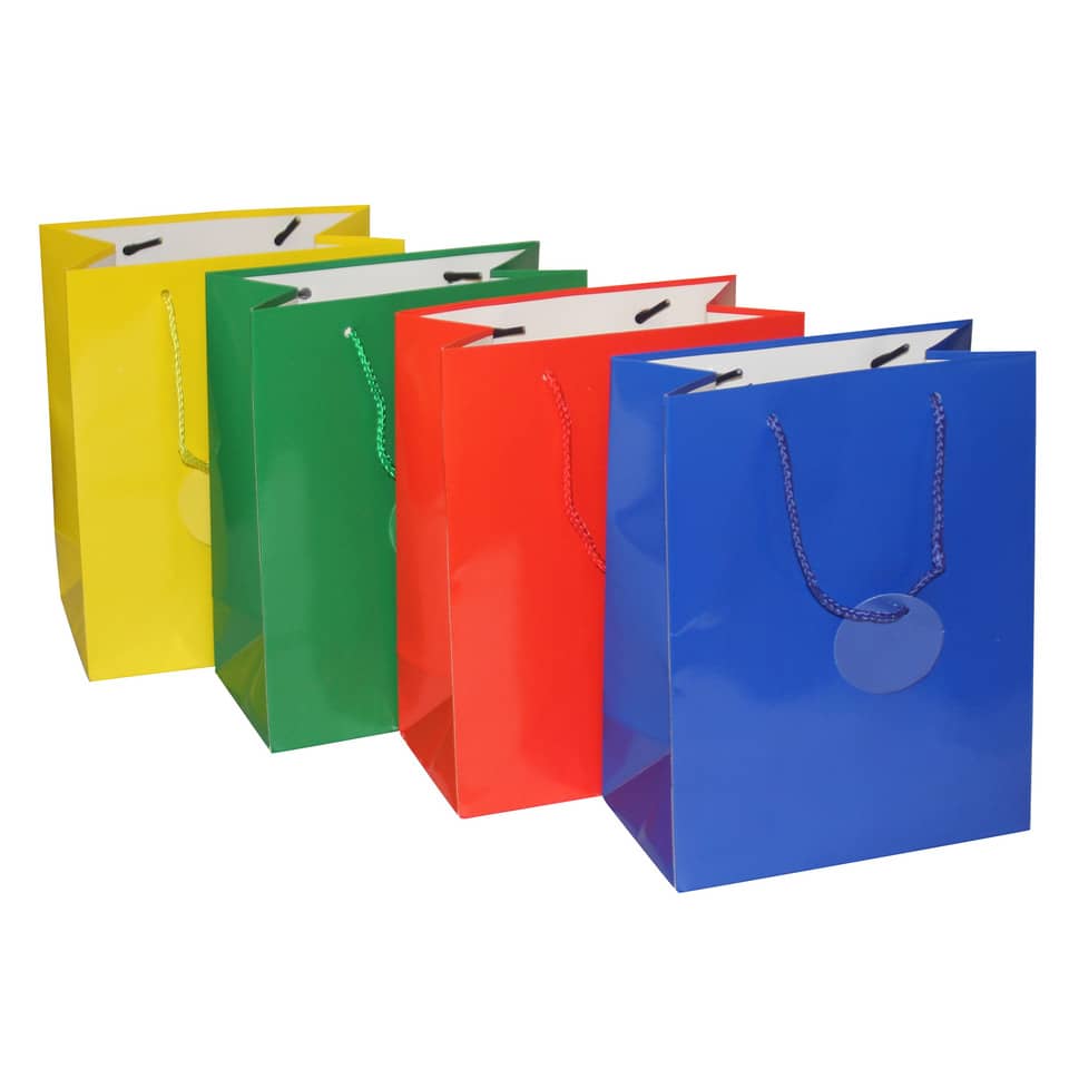 Geschenkbeuteln, Geschenkverpackung, Papiertüte, bunte Tüten, Shopping Bag