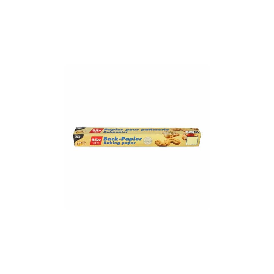 Backpapierzuschnitte, 25m, braun PAPSTAR 14201