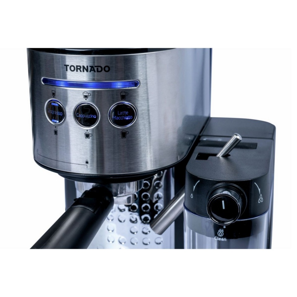 Espresso machine, Kaffeemaschine, Brühgruppe, Edelstahl, Dampfquirl