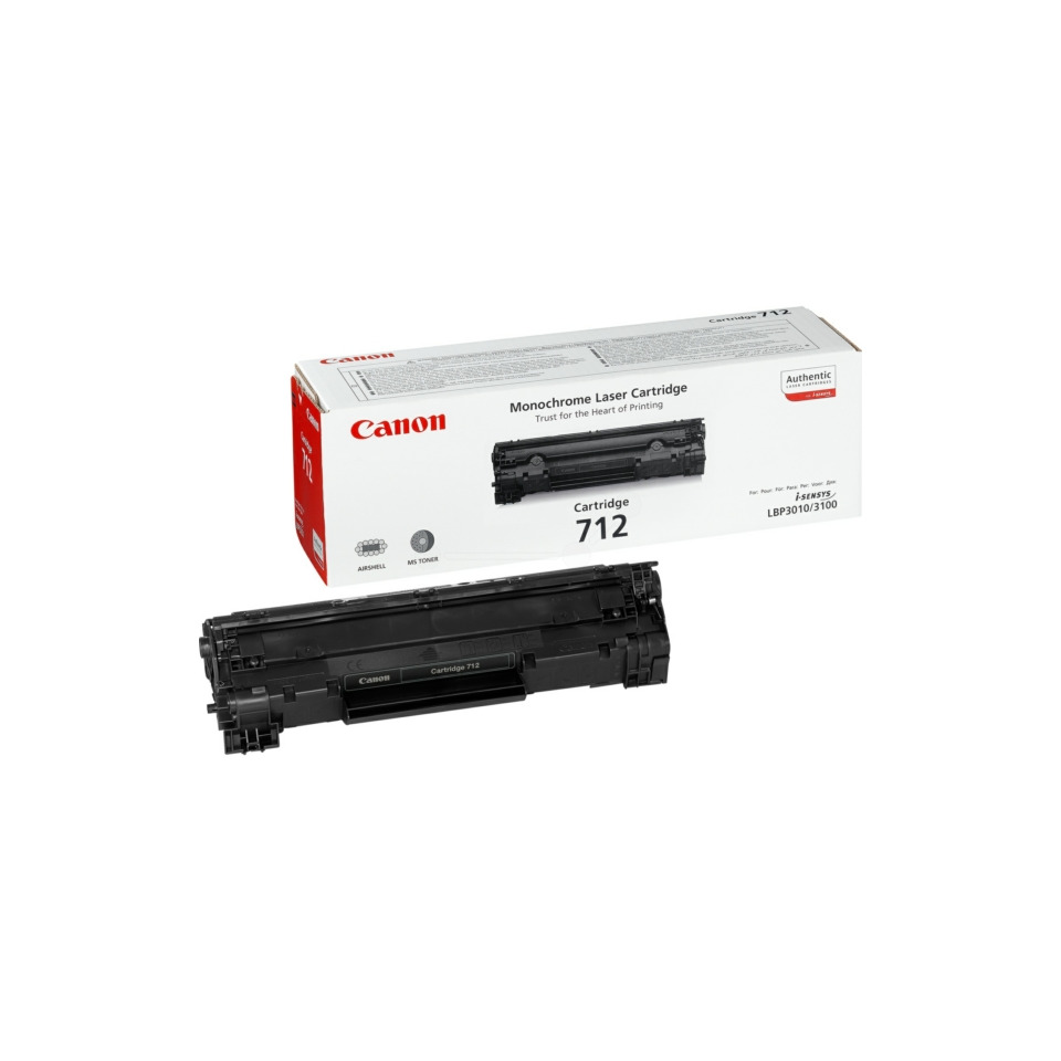 Kassette, Toner, Laserkartusche, Canon, 712
