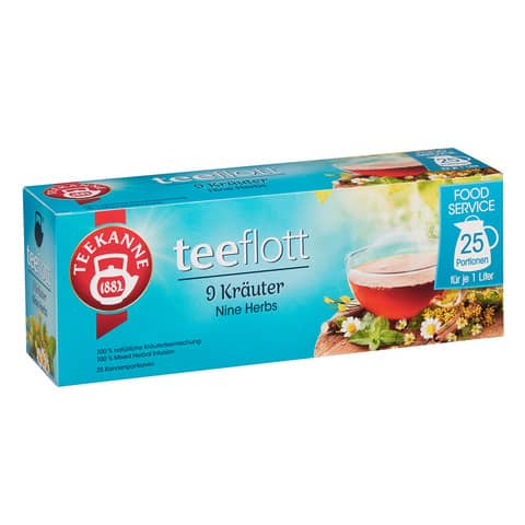 Kräutertee teeflott 9 Kräuter, 25x5g TEEKANNE 6133