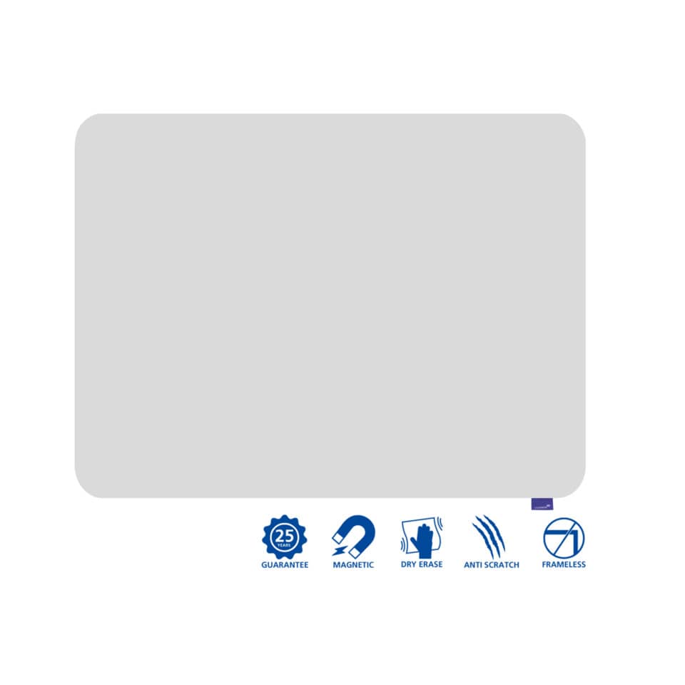 Aufkleber, Weiße Tafel