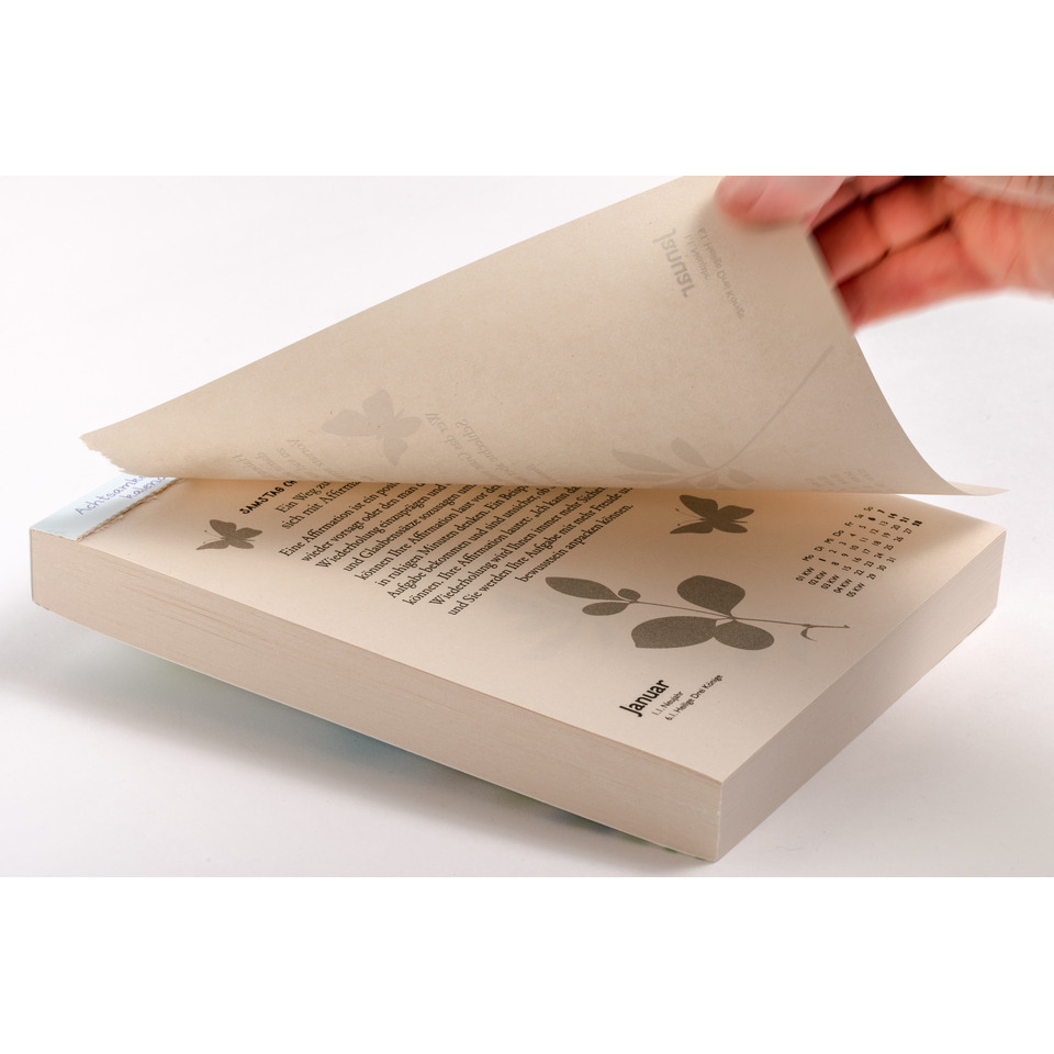 Notizbuch, Tagebuch, Buchblock, Kalender, Blätter/Blattdruck