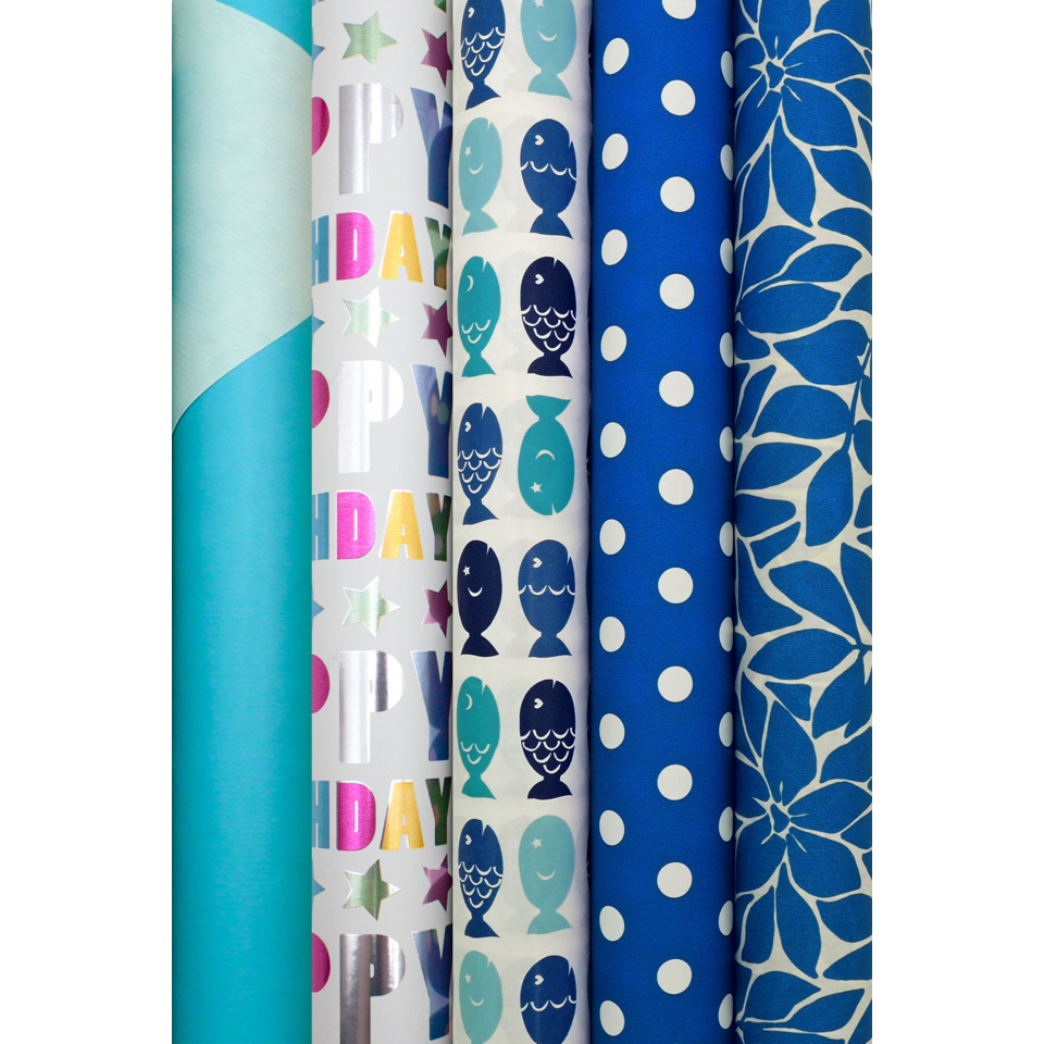 Geschenkpapier, Bunt, Muster, Papierbahn, Feierabend
