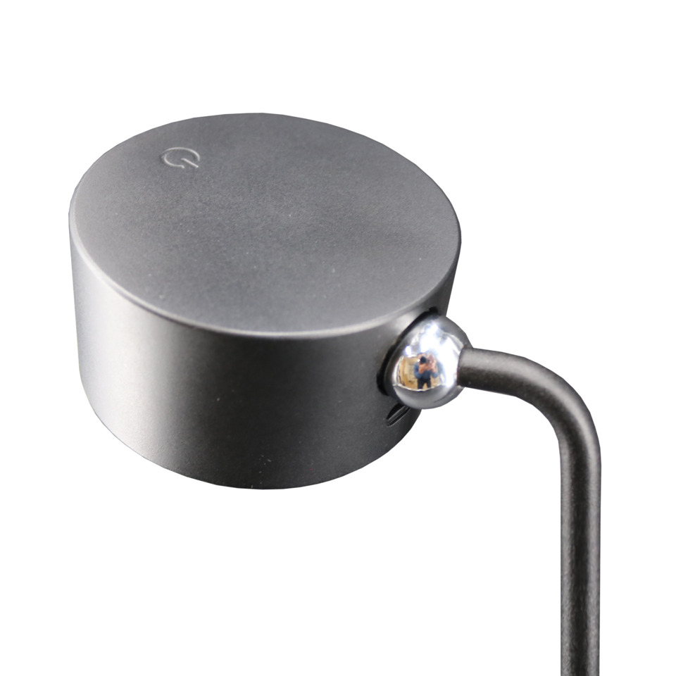 Kugelguss-Deckel, Kabelanschluss, Metallkappe, Schwarz, LED-Adapter