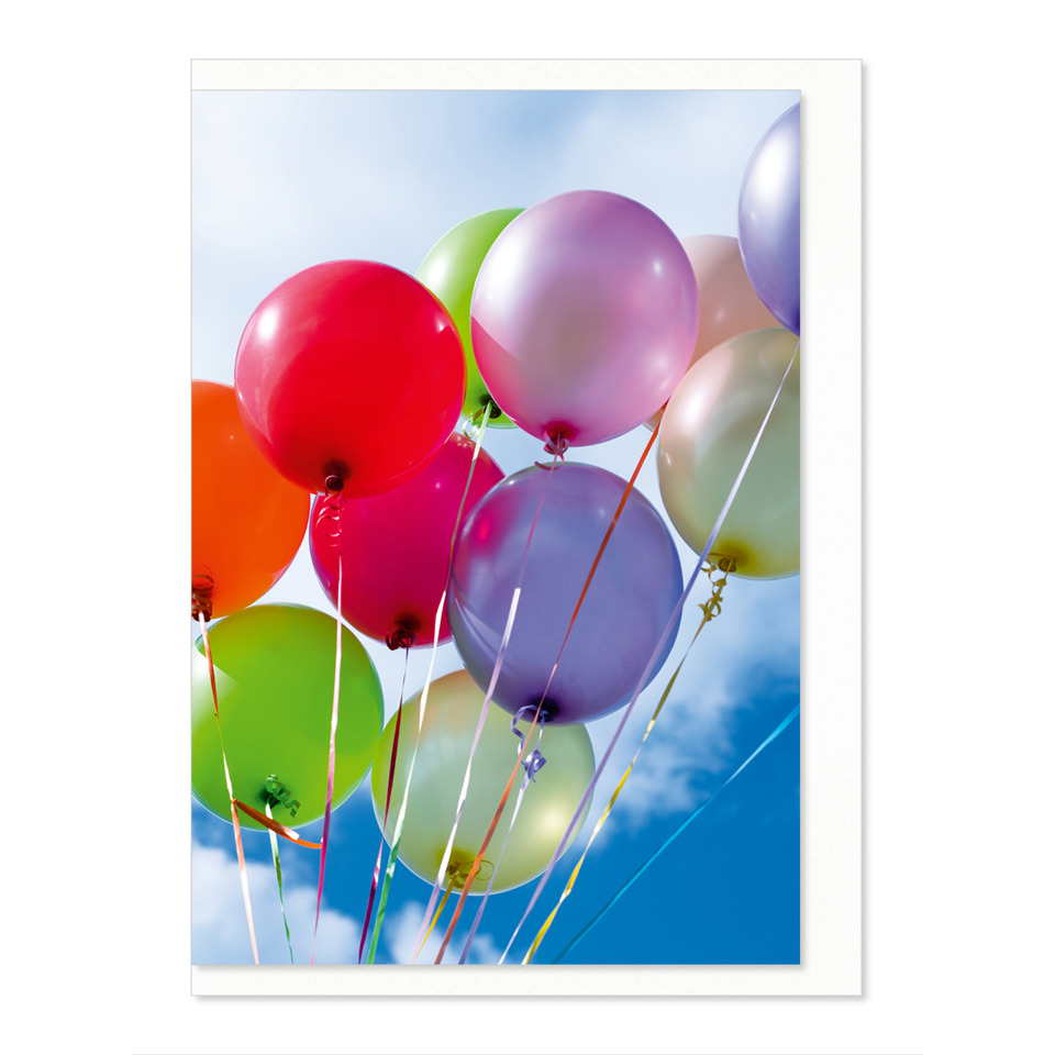Ballons, Luftballons, Bunte Ballons, Helium Ballons, Ballons-Set