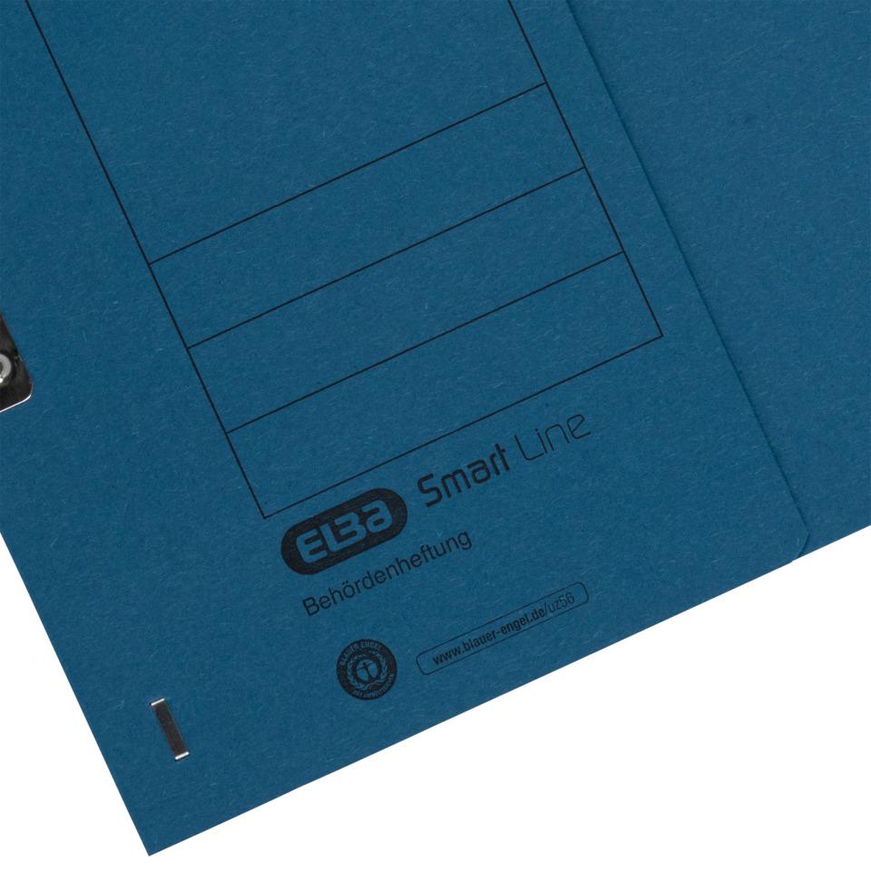 blue binder, smart line, document binder, binding cover, clip binder, blauer deckel, aktenordner, beschriftungslinien, smart line, behördenheftung