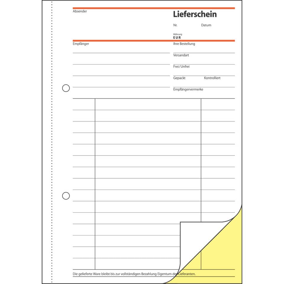 Lieferschein, Dokument, Pharma, Paket, Itm