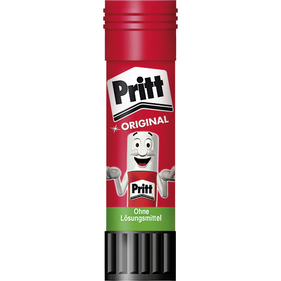 Kleber, Original, Pritt, Stift-Kleber, Schwarzweiß?