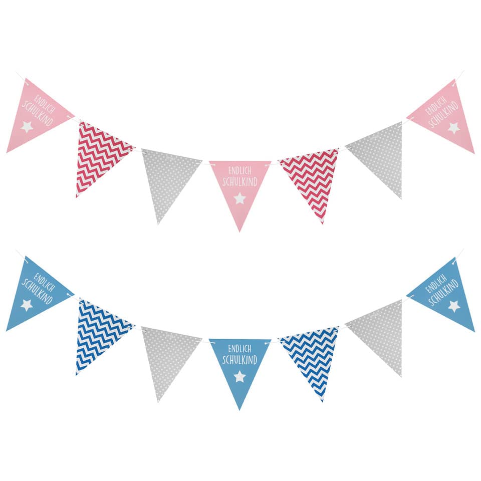 Girlande, Wimpel, Banner, Papier, Dekoration