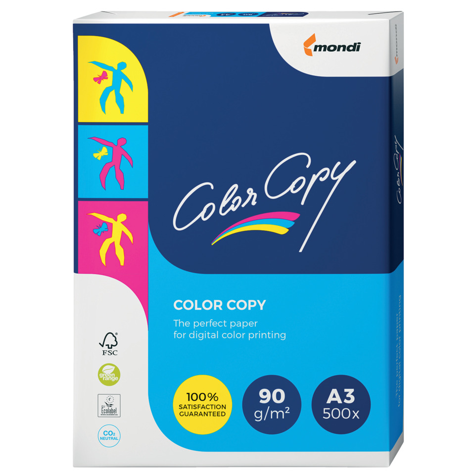 Druckpapier, A3 Papier, Farbkopie, 95 g/m², Color Copy
