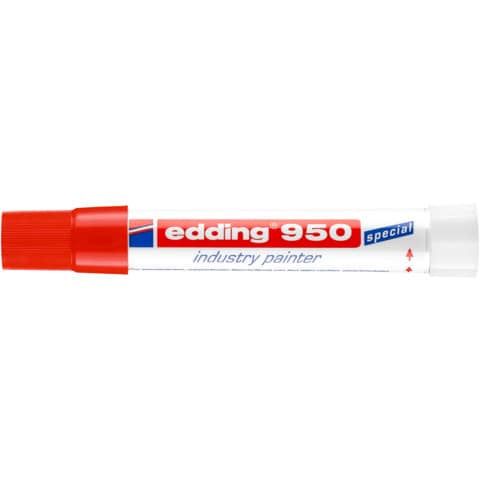 Industrie Pastenmarker 950, 10mm, rot EDDING 4-950002