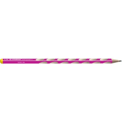 Bleistift EASYgraph S Linkshänder, HB, pink STABILO 325/01-HB-6