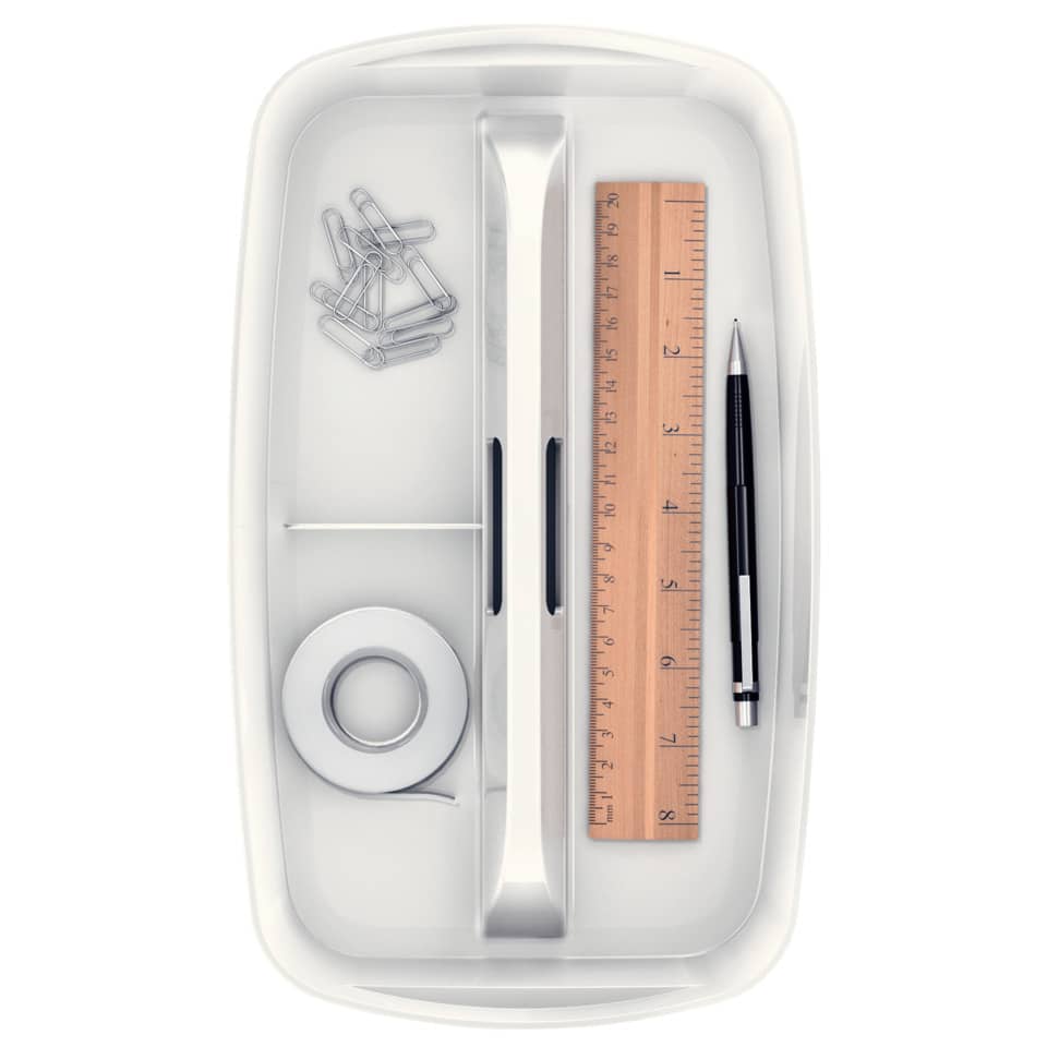 lineal organizer, schreibtisch- organizer, faltbare materialen, stift und ruler, kabel?