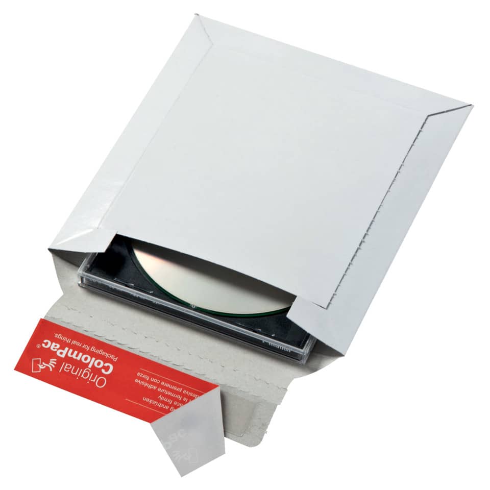 CD/DVD, Verpackung, Schutzhülle, Spindel/Schachtel, Hülle mit Rotem Aufdruck
