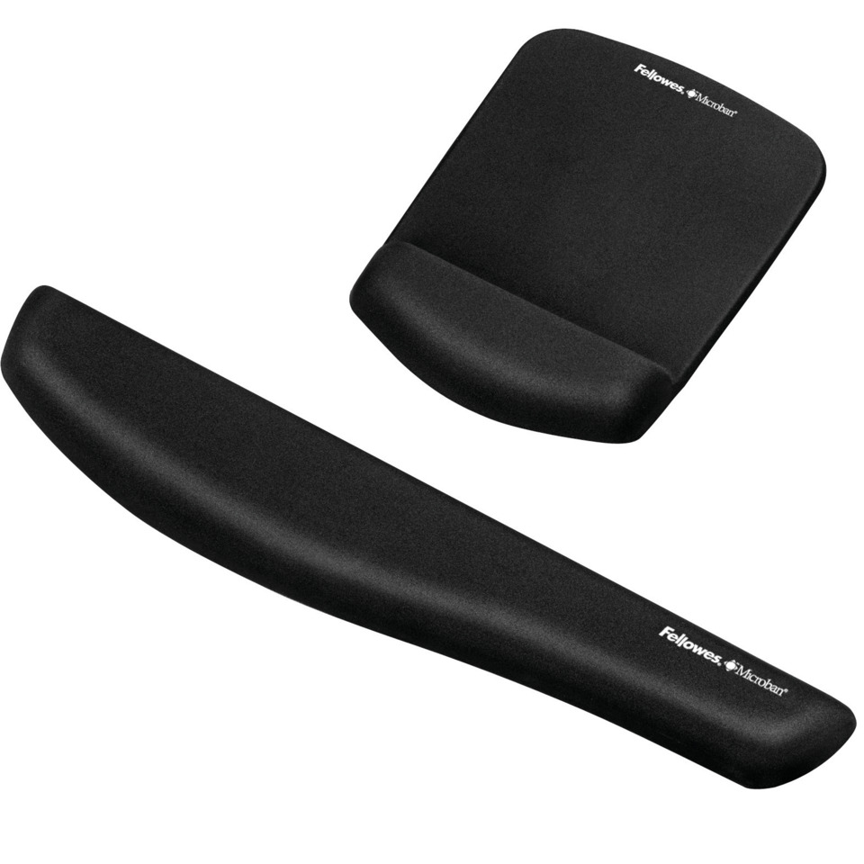 ergonomisch, Mausauflage, Unterstützung, schwarz, Pad
