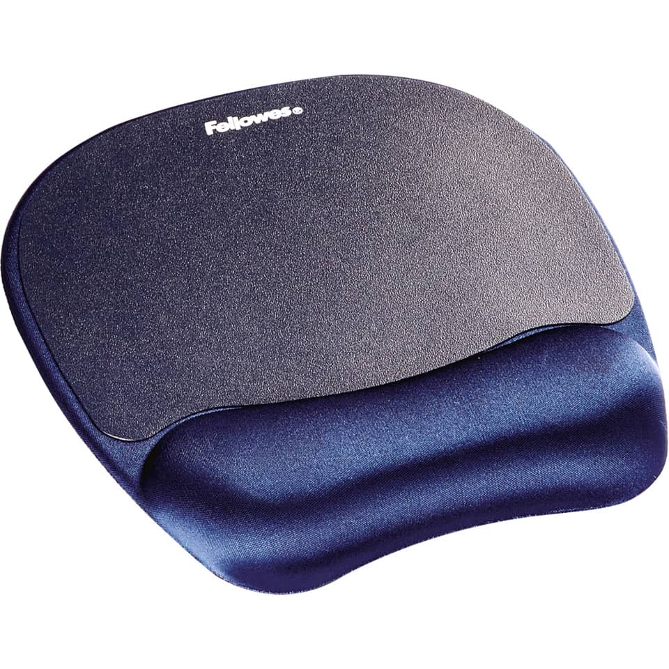 Nackenstütze, Kissen, Nackenpolster, Memory-Schaum, Blau