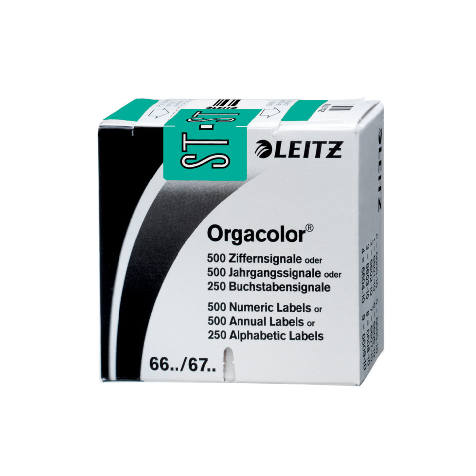 Organ Color, Etikettenbox, Labeling Set, Aufkleber-Etiketten, Stilvolle Box