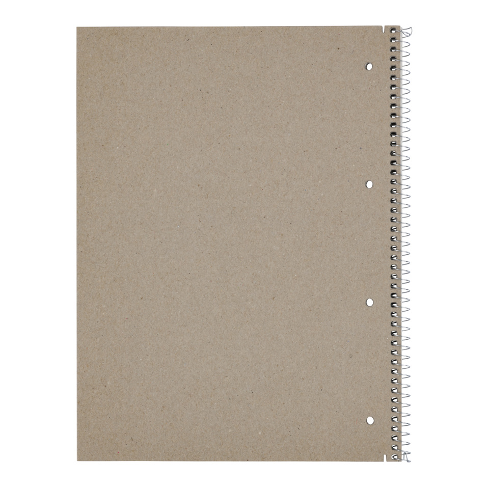 spiral notebook, kraftpapier, Spiralring, Notizbuchdeckel, Lochung