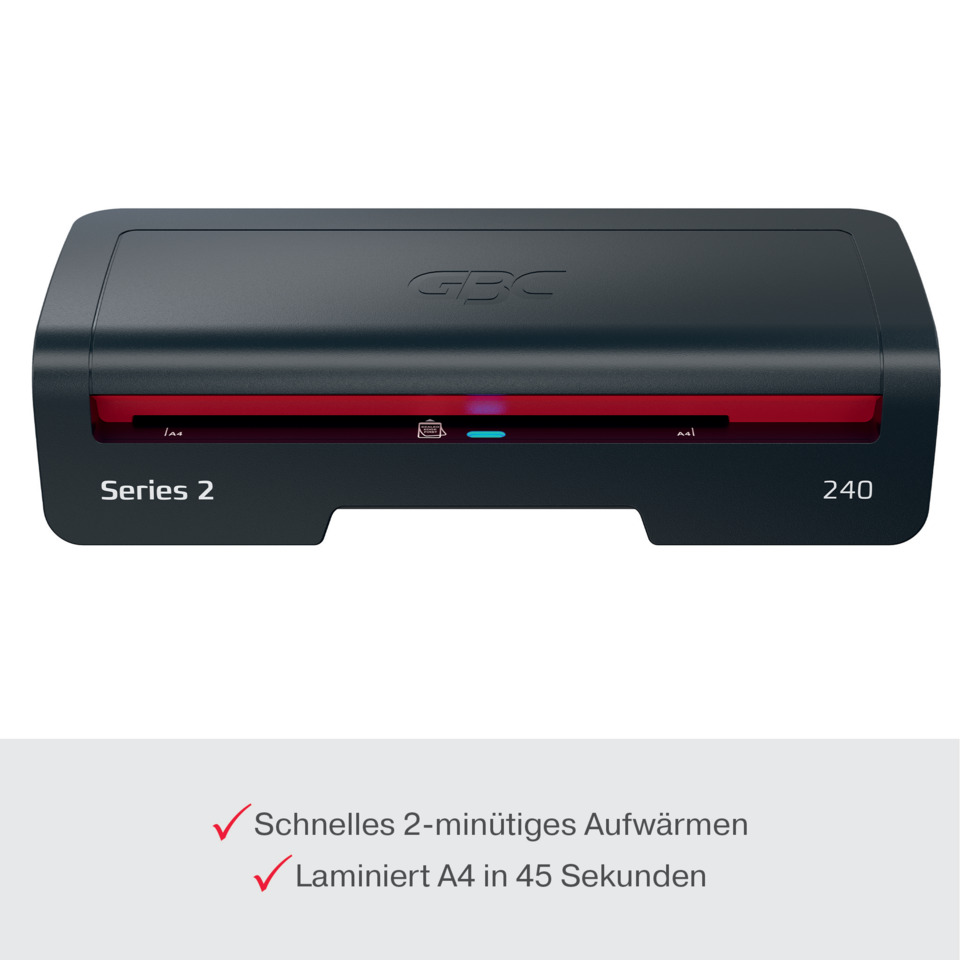 A4 Laminator, Series 2, 240, Laminator, dunkelgrau