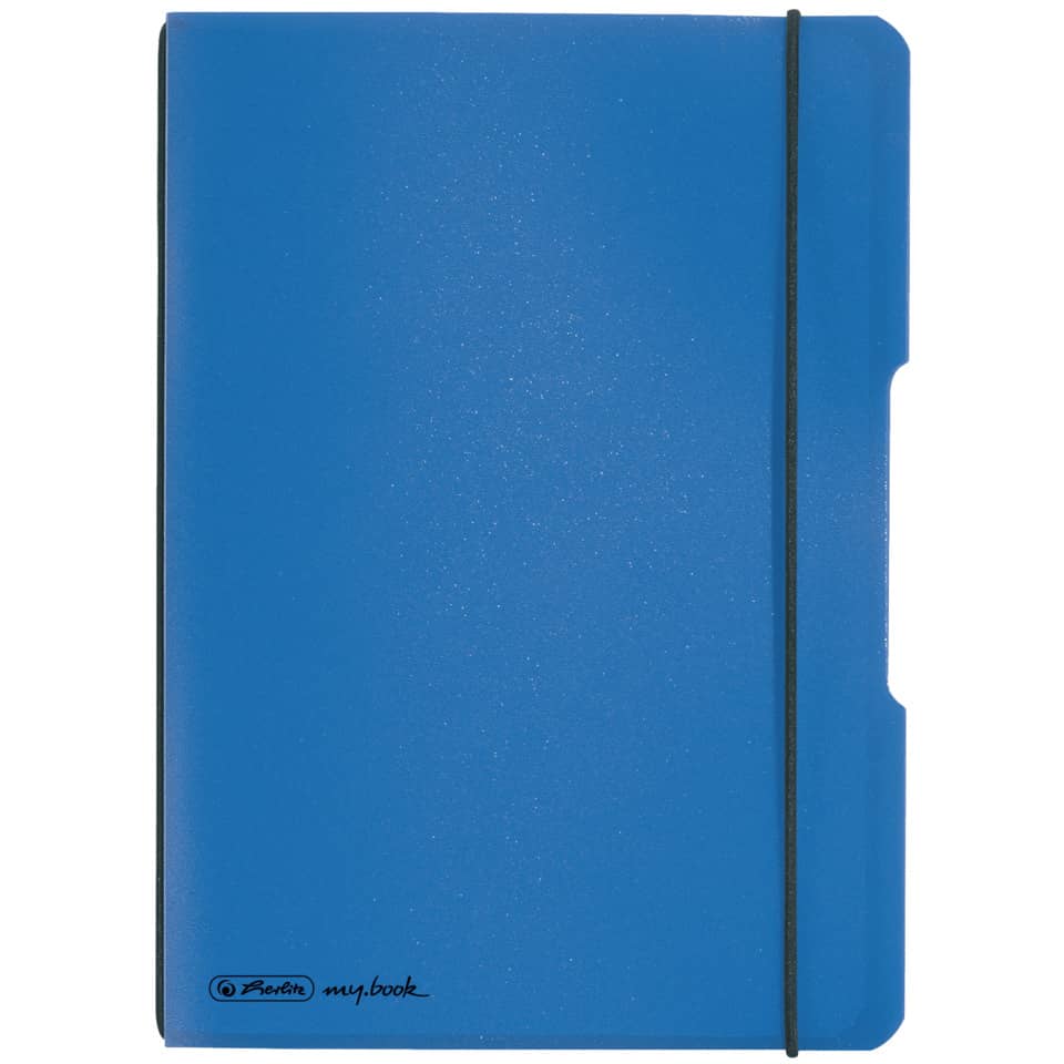notebook, blue, elastischer_gummi, einband, tasche