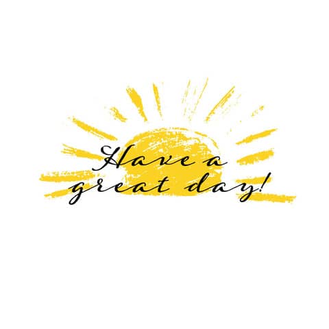 Motivserviette Great Day, 33 x 33 cm, 3-lagig PAPER+DESIGN 206155