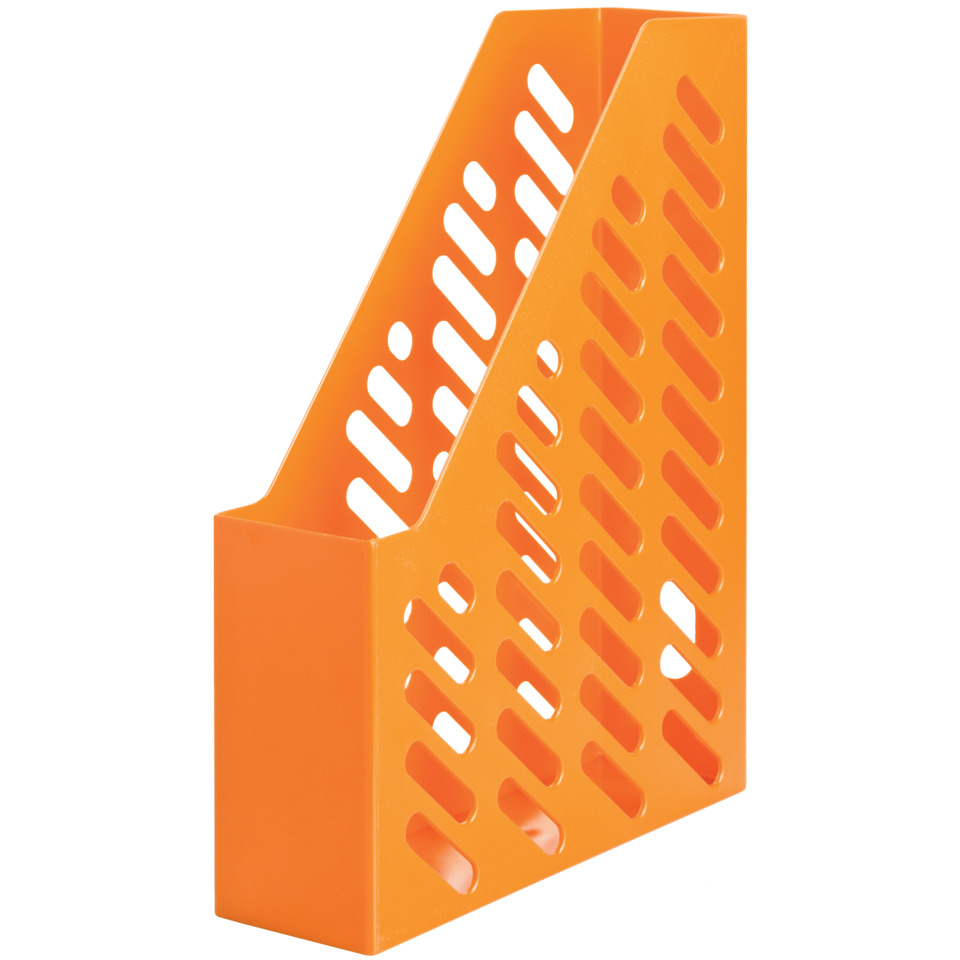 Organizer, Magazine rack, Desk organizer, Plastic, Orange