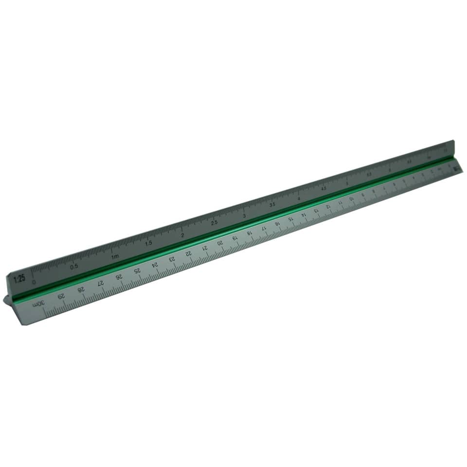 Lineal, Schmierlineal, Holz/Metall Lineal, Metalllineal, Skaleneinheit