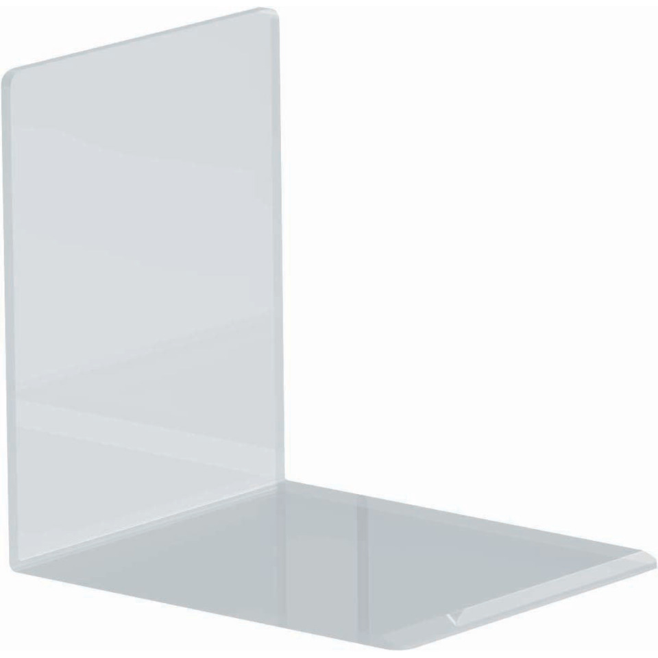 Acryl, Spiegelständer, Wandspiegel, Eckhalter, Glas