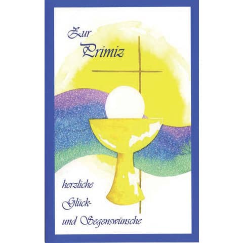 Primizkarte  Bild  77-1003