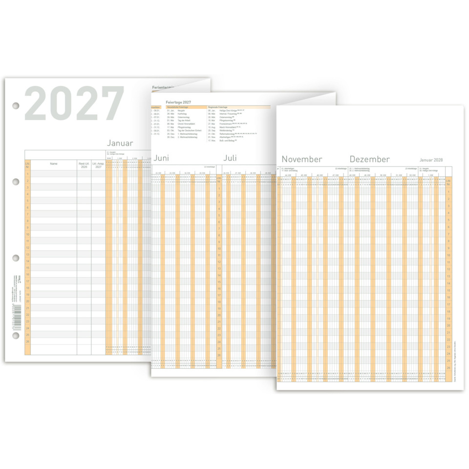 kalender, monatsplan, jahresplan, papier, blätter