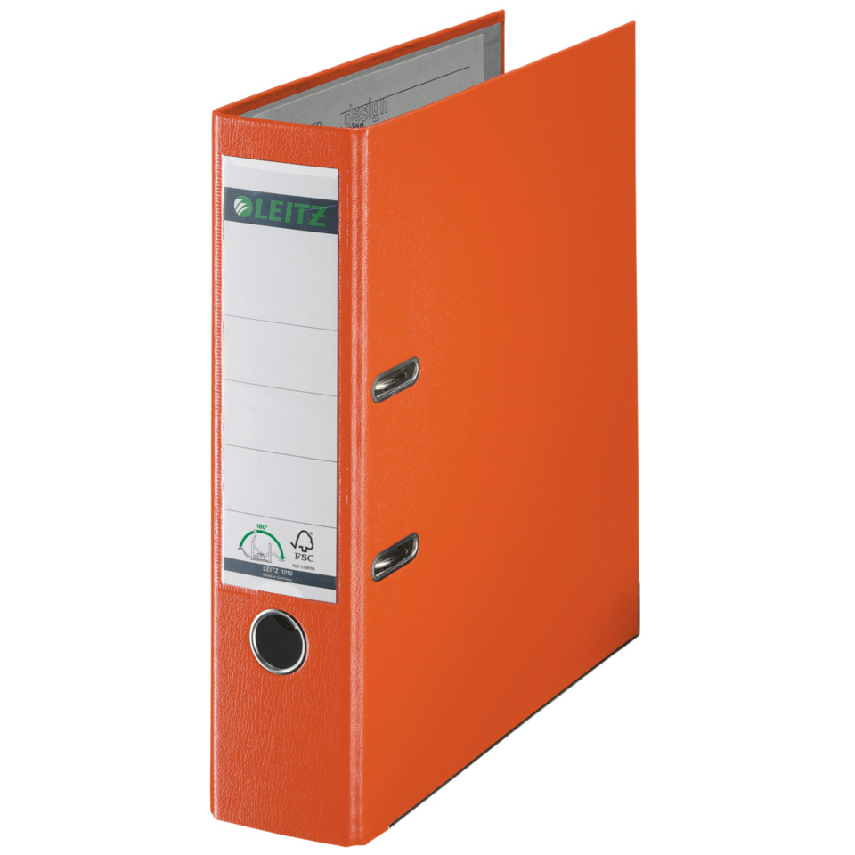Ordner, Klebebinder, A4, Ordnerrücken, orange