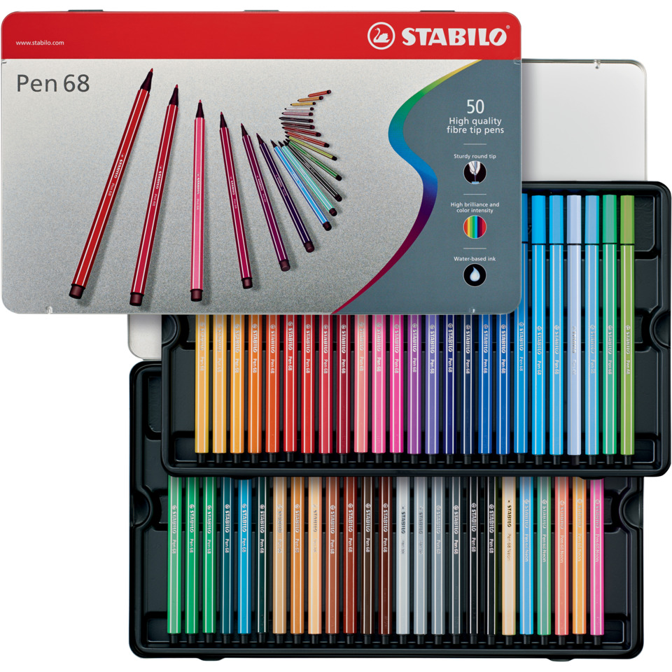 Buntstifte, Acrylstifte, Filzstifte, Kunstbedarf, Stifte-Set