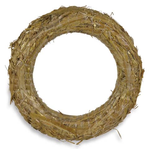 Strohkranz, Ø25cm, natur  75100