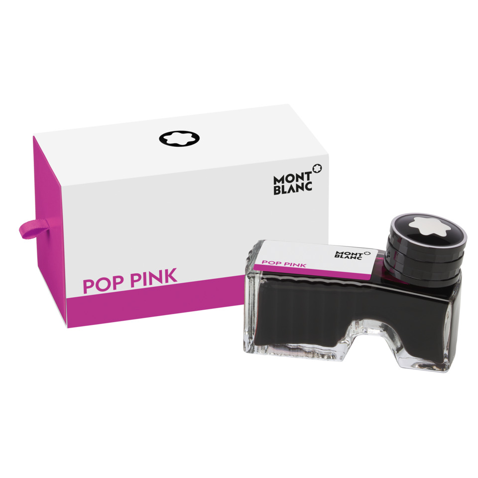 Tintenflasche, Farbflasche, Pop Pink, Montblanc, Oberto Finel