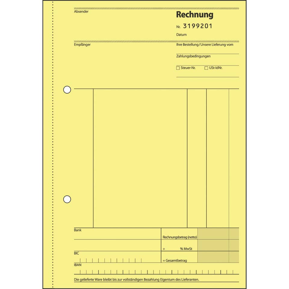 Rechnung, Formular, Dokument, Papier, Karte