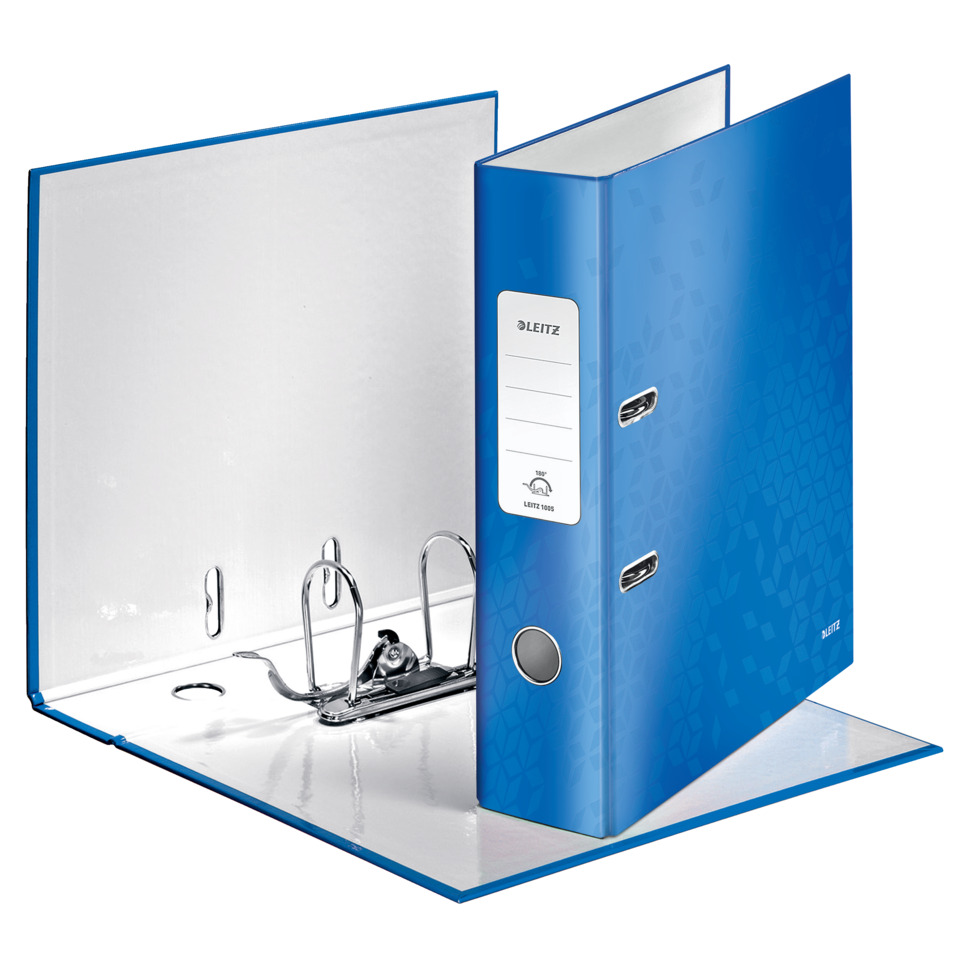 Ordner, Bindersystem, Gliederordner, Klemmbinder, Blue binder