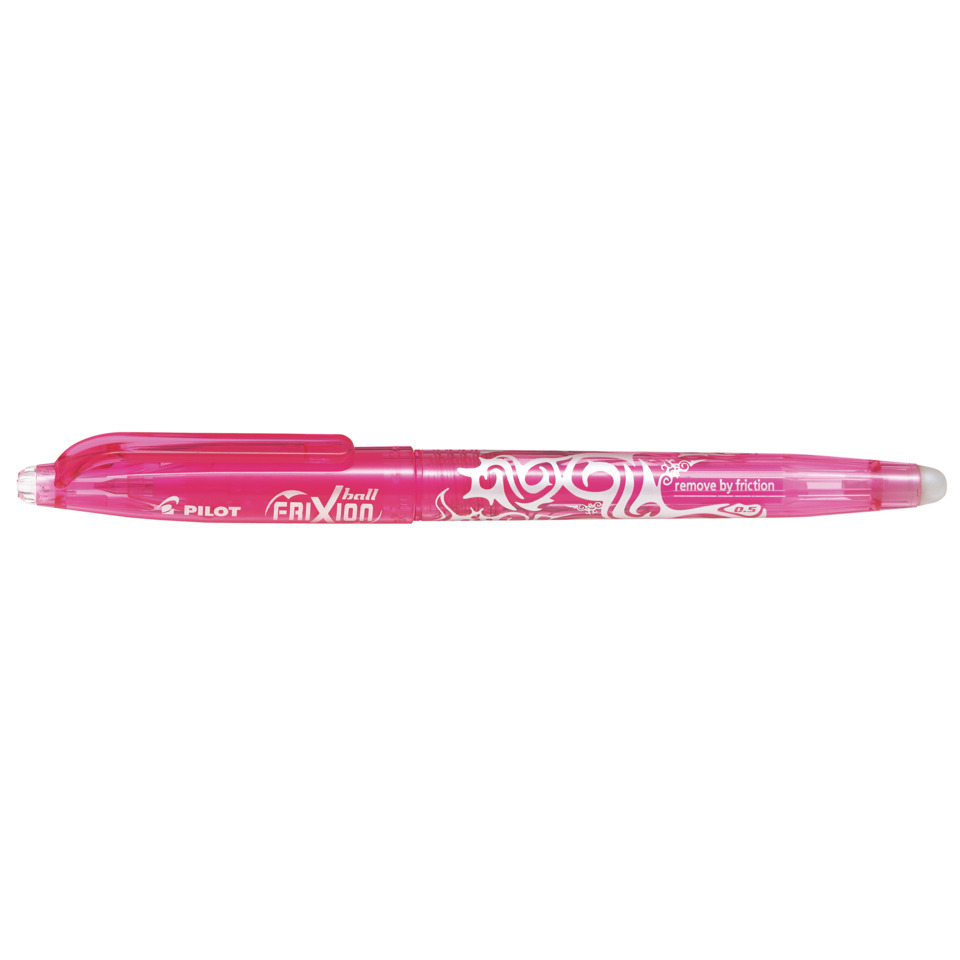 Kugelschreiber, Kugelstift, Pink, Muster, Gummiende