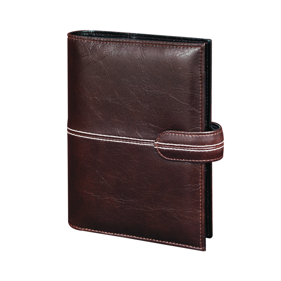 Brieftasche, Geldbörse, Leder, Schließenlasche, Kartenfach