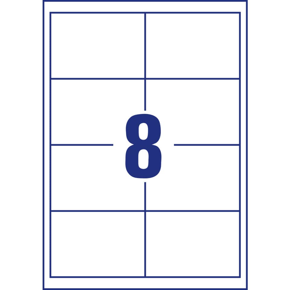 poster, grid, nummer acht, blau, rand