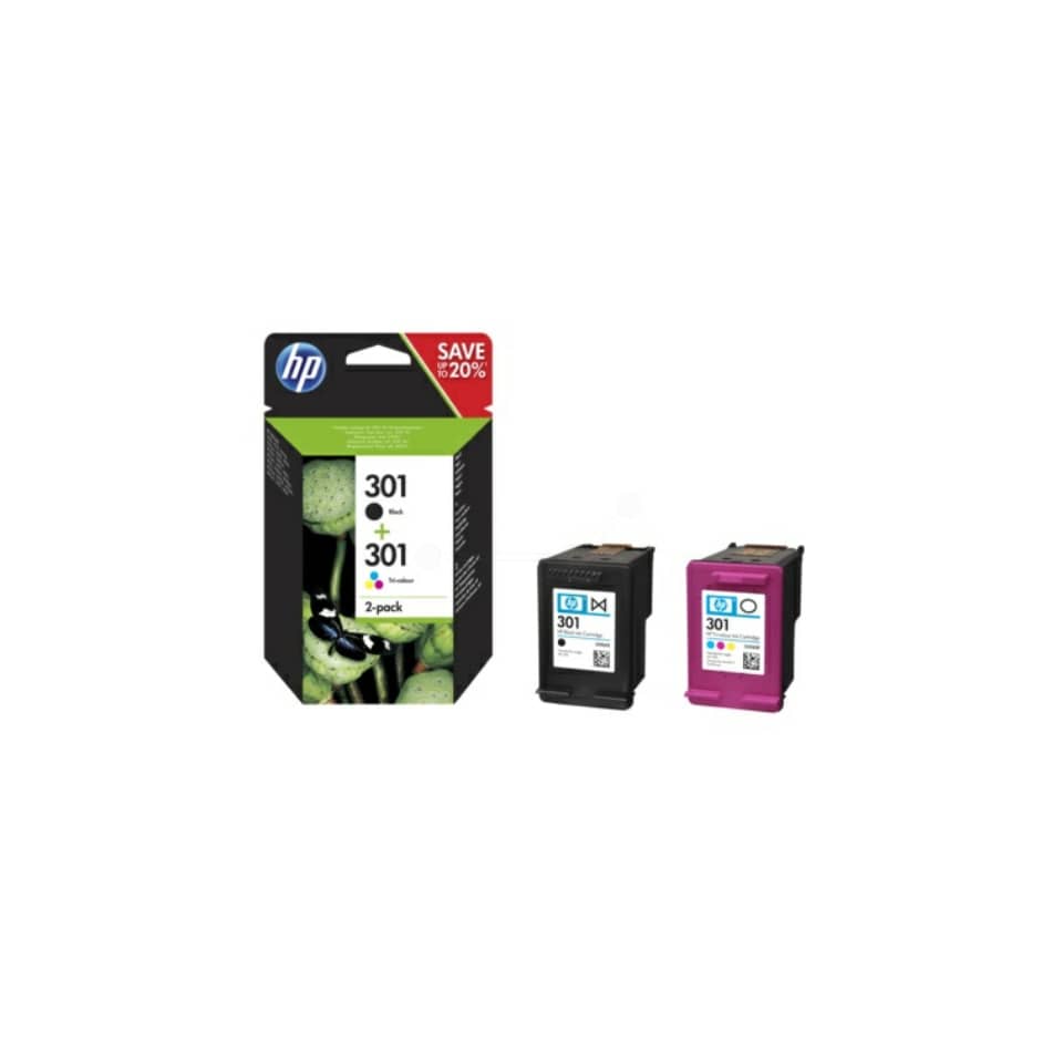 Tintenpatrone, Druckerpatrone, HP 301, Schwarz 301, Farbpatrone