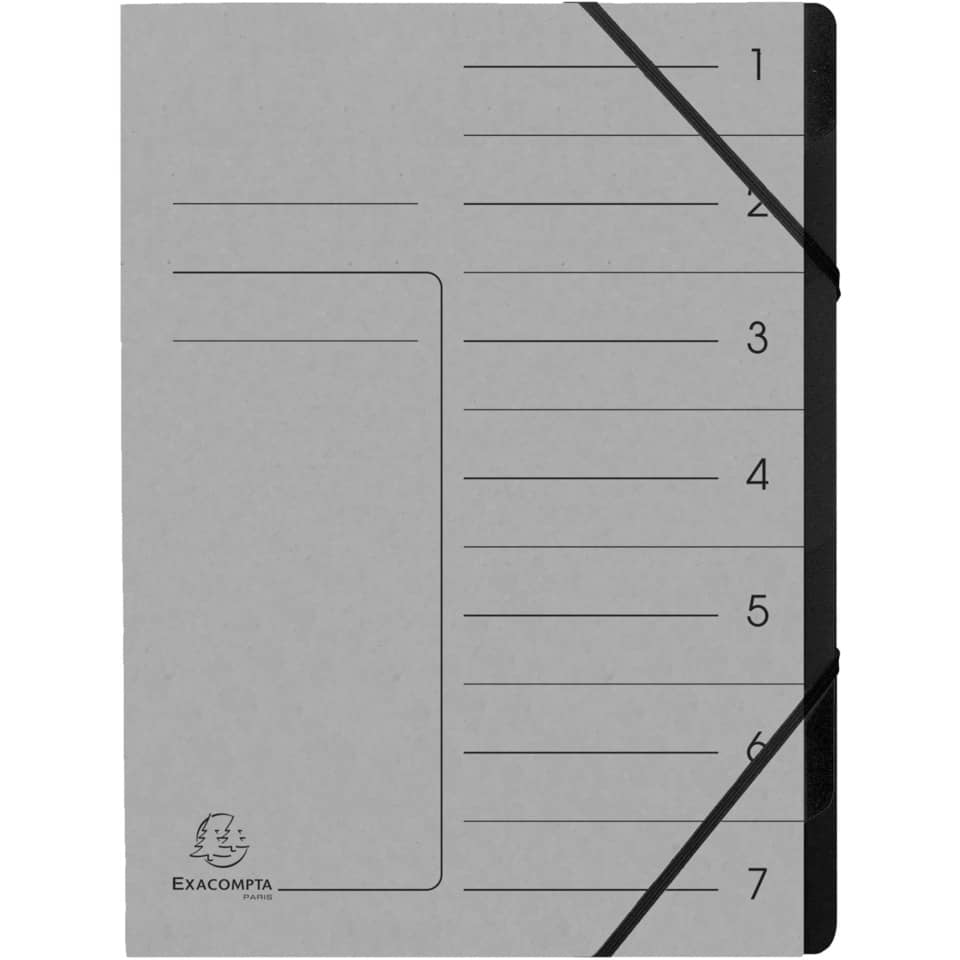 notebook, ring binder, gird notebook, lined pages, Exacompta