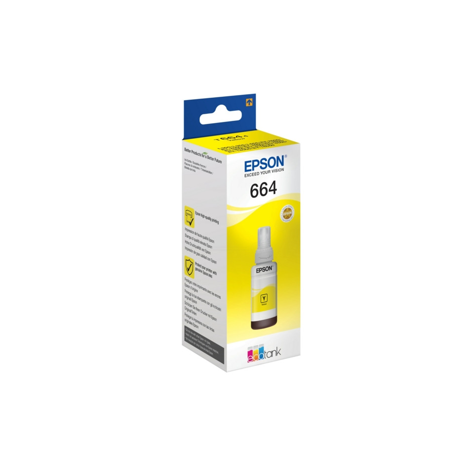 Tintenpatrone, Epson 664, Gelb, Kassette, Tintenbehälter