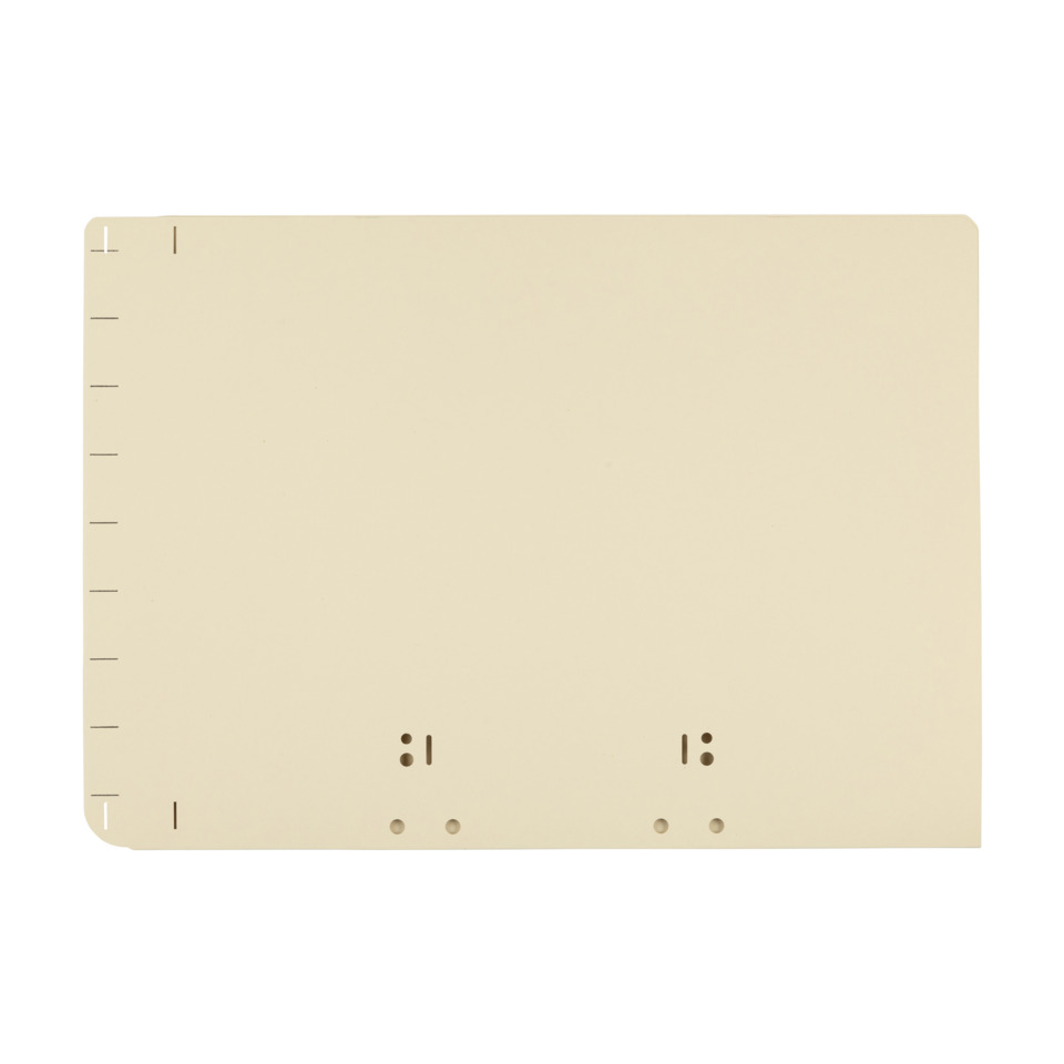 Plain board, Line marks, Löcher, Beige, Flaches Paneel