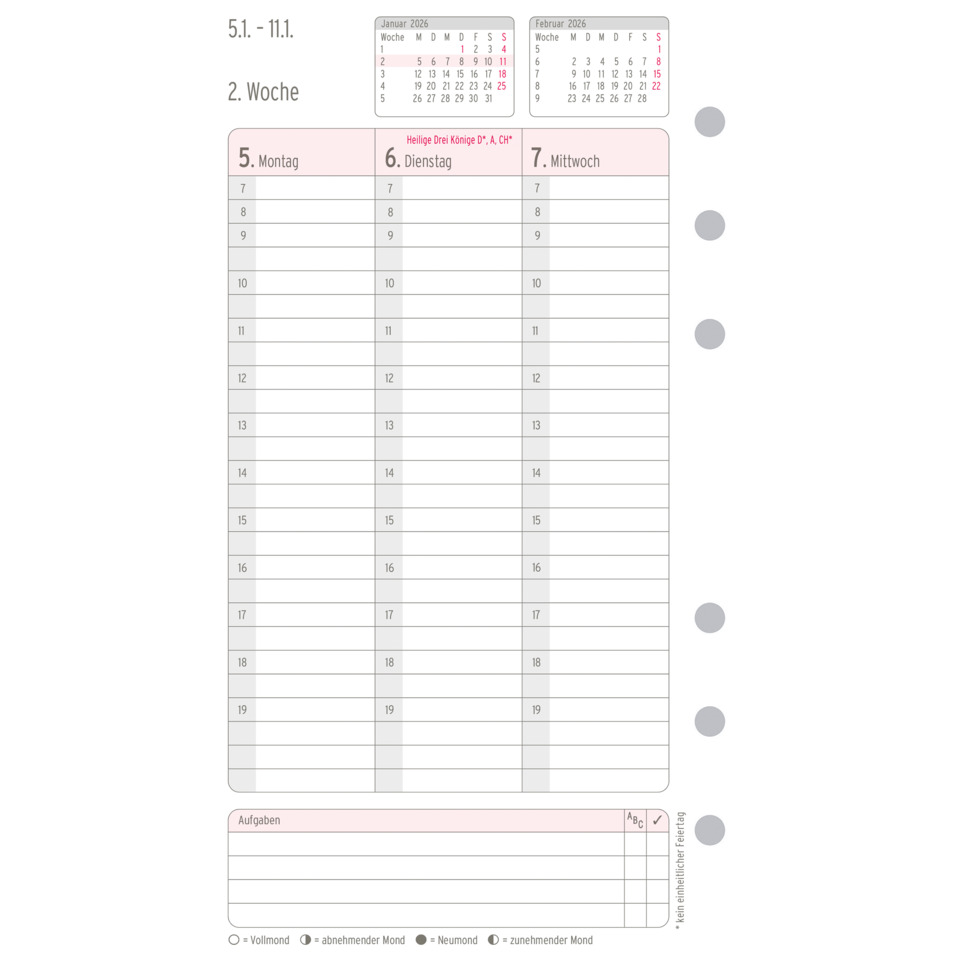Seite, Text, Kalender, Seite, Text, Kalender