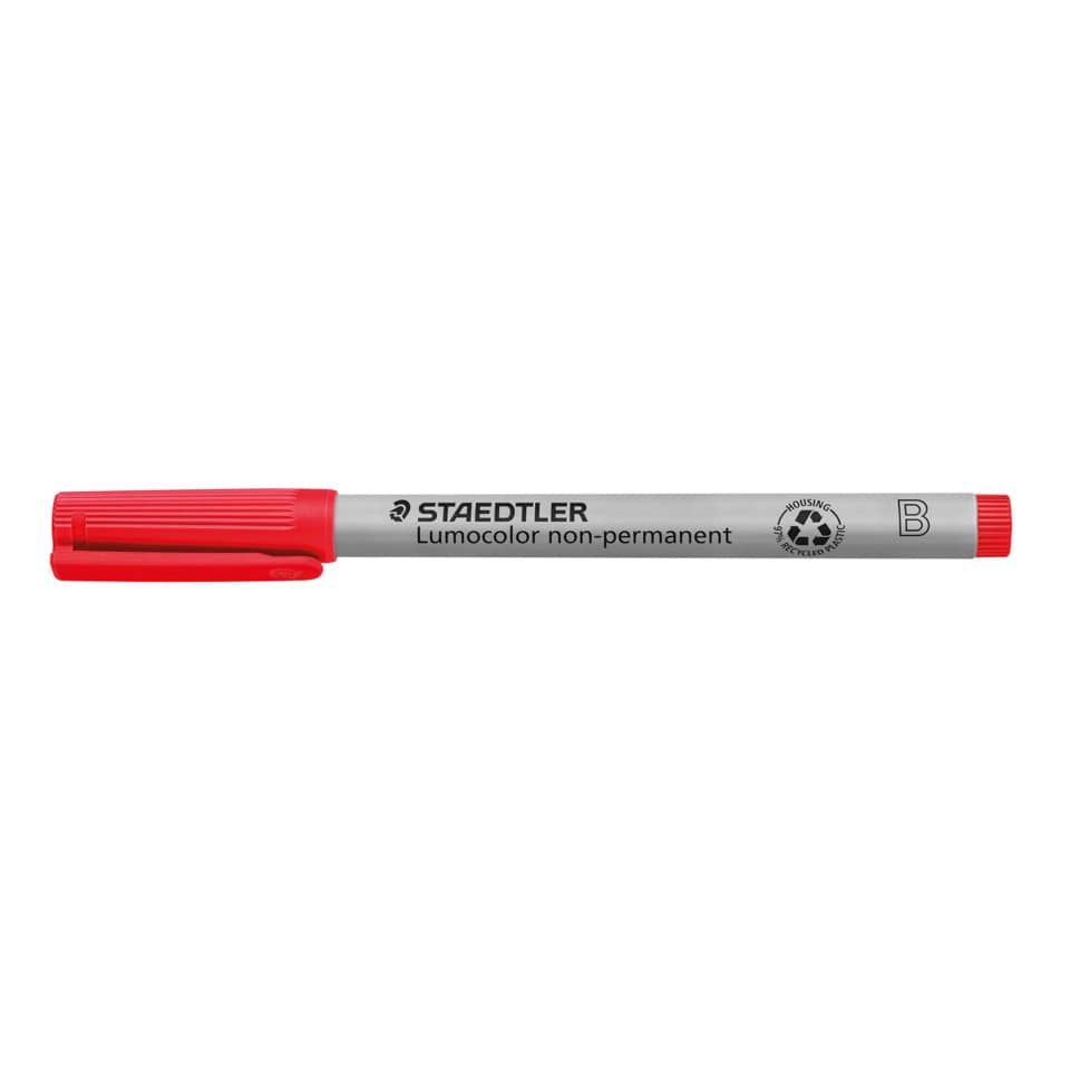 Marker, Permanentmarker, Schreibleiste?, Red, Staedtler