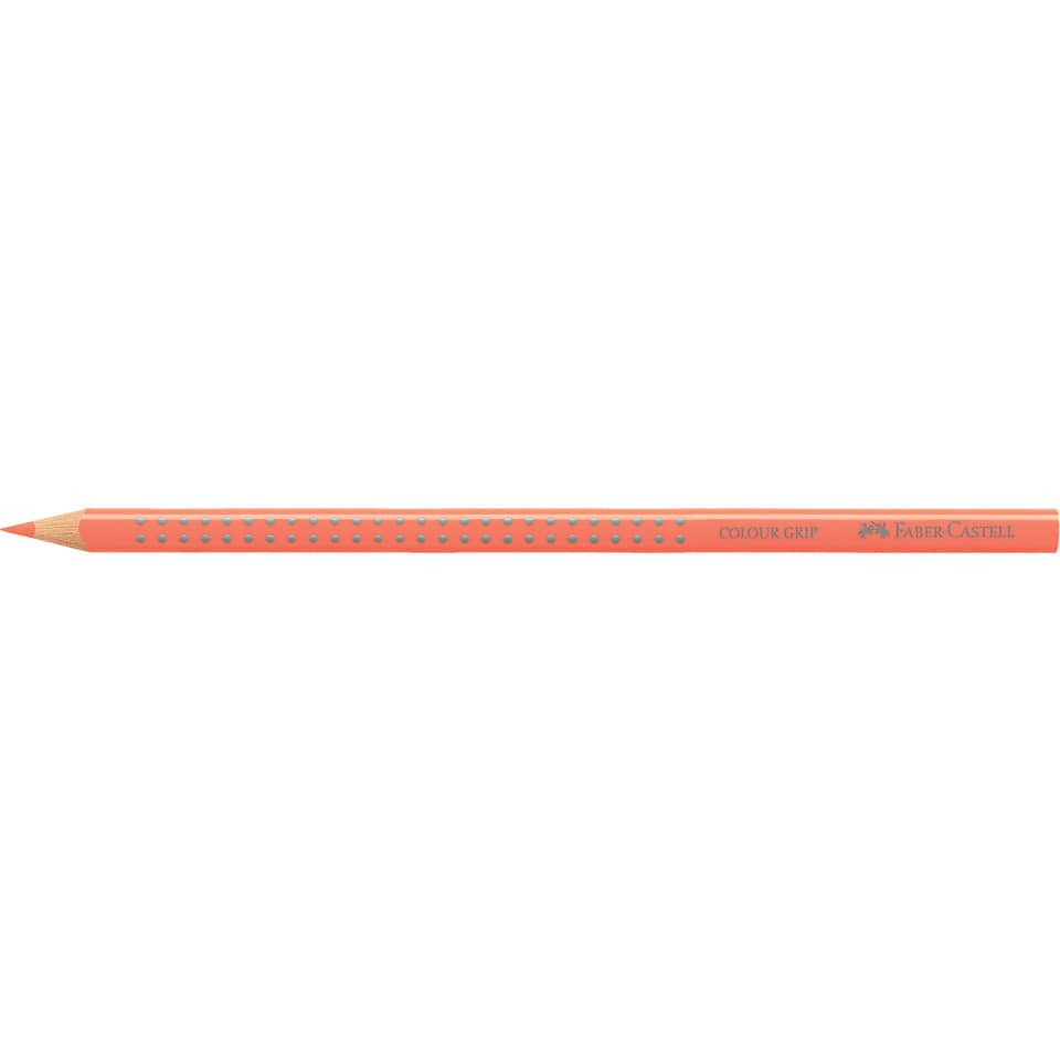 Bleistift, orange, geriffelt, HB-Bleistift, Faber-Castell