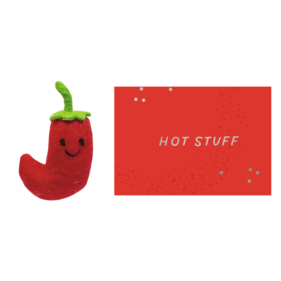 Chili, Plüschtier, Rot, Kuscheltier, Paprika-Form