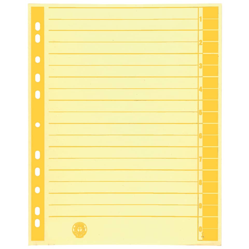 Durchschlägblatt, Notizblock, Lineatur, Klebebandrand, Gelb