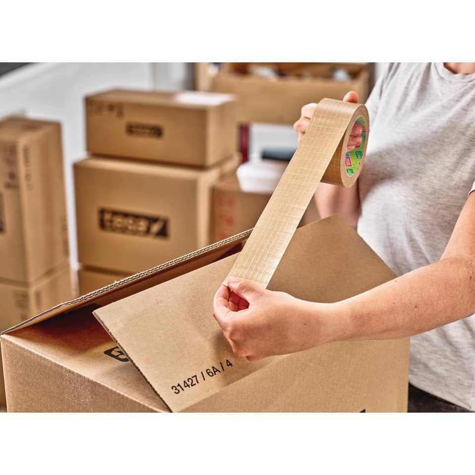 Kiste, Karton, Lieferung des Pakets, Band